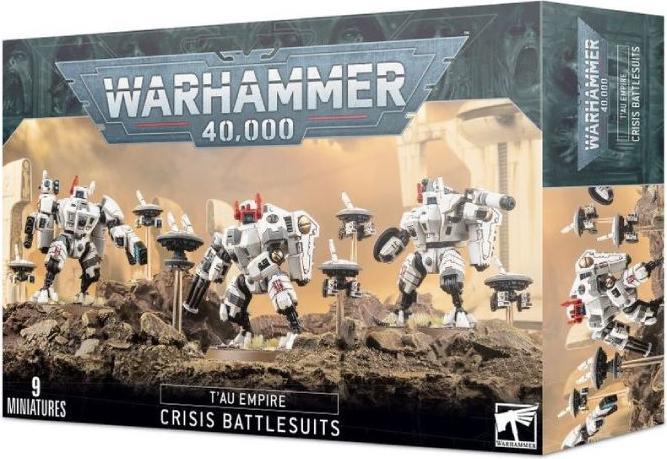 Actual product image Games Workshop XV8 Crisis Battlesuit Team (Plastic)