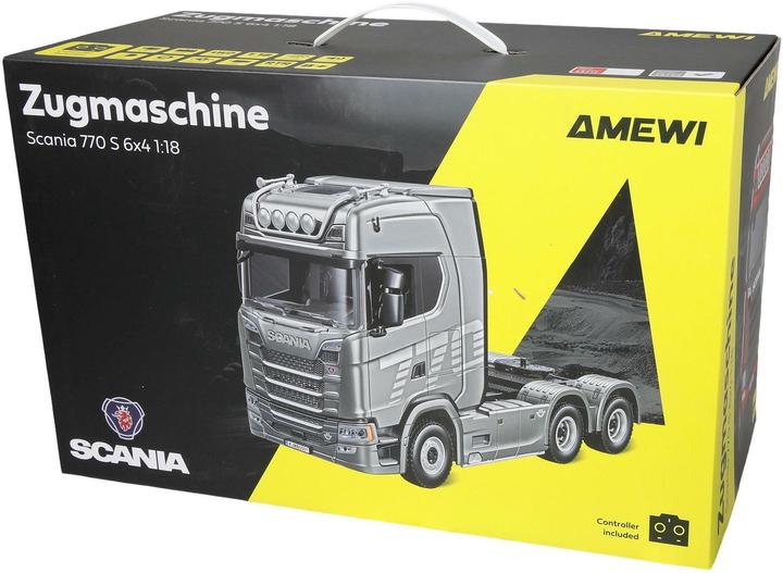 Image du produit Amewi Scania 770 S Zugmaschine 6x4 1:18 RTR silber (RTR Prêt à fonctionner)