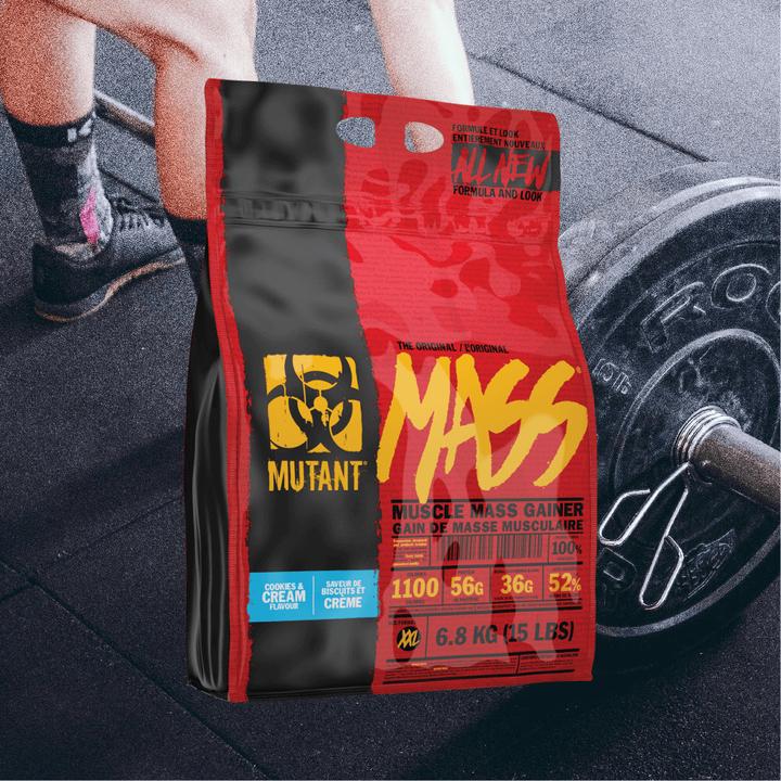 Produktbild Gladiatorfit Gainer Mutant Mass 6.8kg Mutant (Cookies and Cream, 1 x, 6800 g)