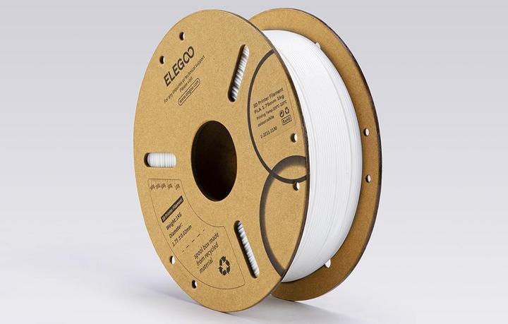 Produktbild Elegoo PLA Filament (White) (PLA, 1.75 mm, 1000 g)