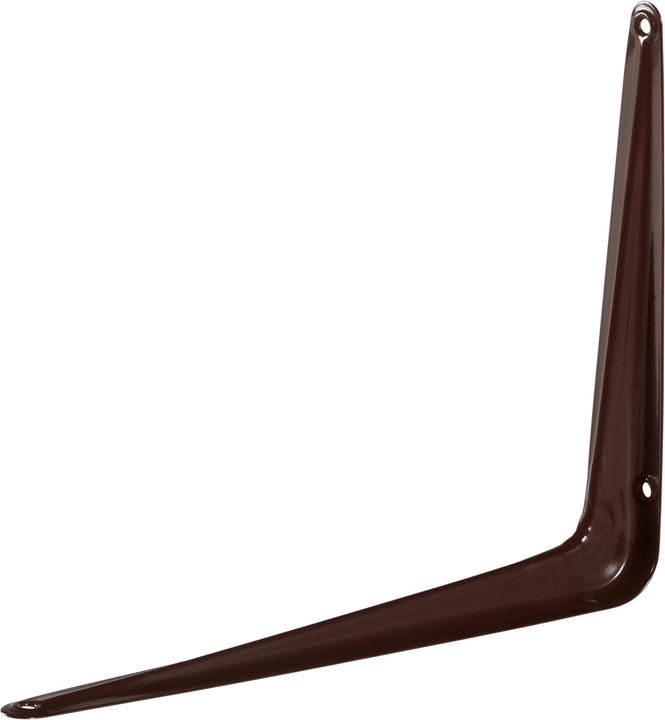 Puag Blechkonsole RAL 8017 braun Tragkraft 20kg / Paar 200 x 250 mm