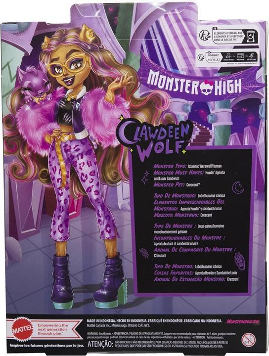 Produktbild Monster High Clawdeen Wolf