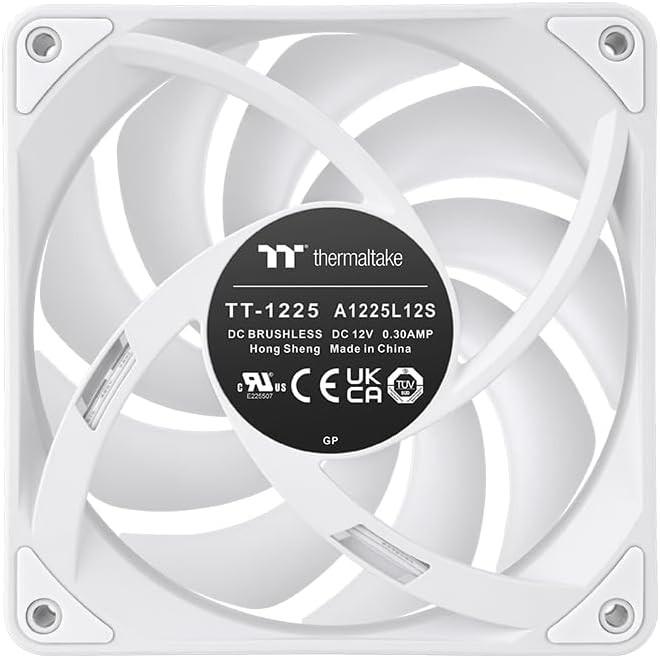 Actual product image Thermaltake TT CT140 EX Rev ARGB Sync PC Cooling Fan 3 Pack White (140 mm, 3x)