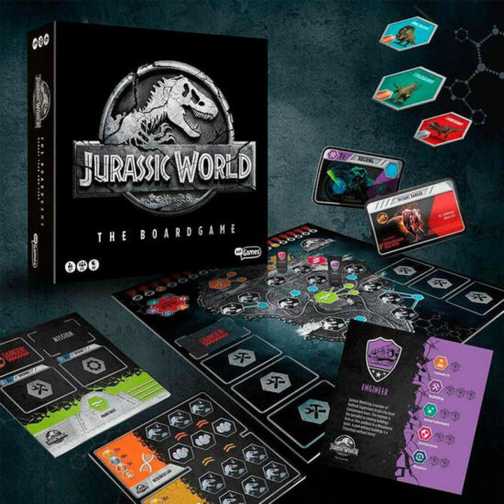Produktbild Eleven Force Spanisches Brettspiel Jurassic World