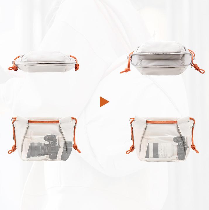 Actual product image Pgytech Rope Strap Bag OneGo (Forest) (Camera shoulder bag, Kamera Taschenerweiterung)