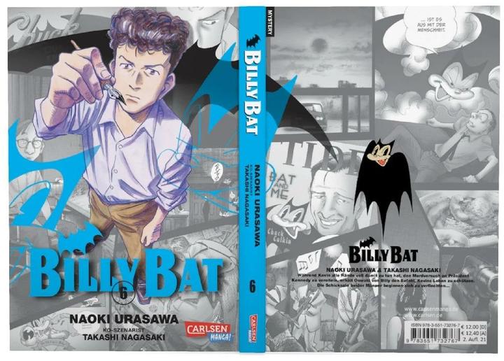 Produktbild Billy Bat, Band 6 (Deutsch, Naoki Urasawa, Takashi Nagasaki, 2013)