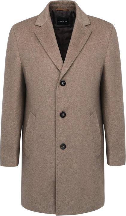 Actual product image Bugatti Men's Coat, Brown, Plain