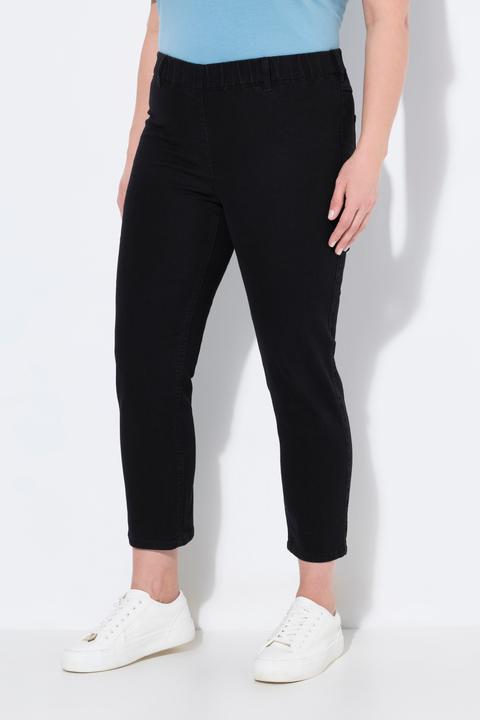 Produktbild Ulla Popken 7/8-Jeggings Sienna, Elastikbund, schmales Bein (58)