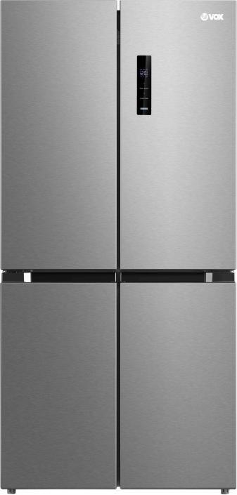 Vox 4-türiger Kühlschrank MD 6110 X E (E, H: 305L, Z: 169L, NO-FROST,Wechselrichter)