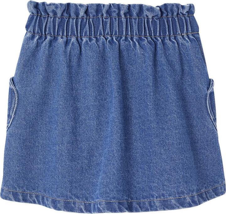 Image du produit Vertbaudet Mädchen Jeansrock mit Herztasche (140)