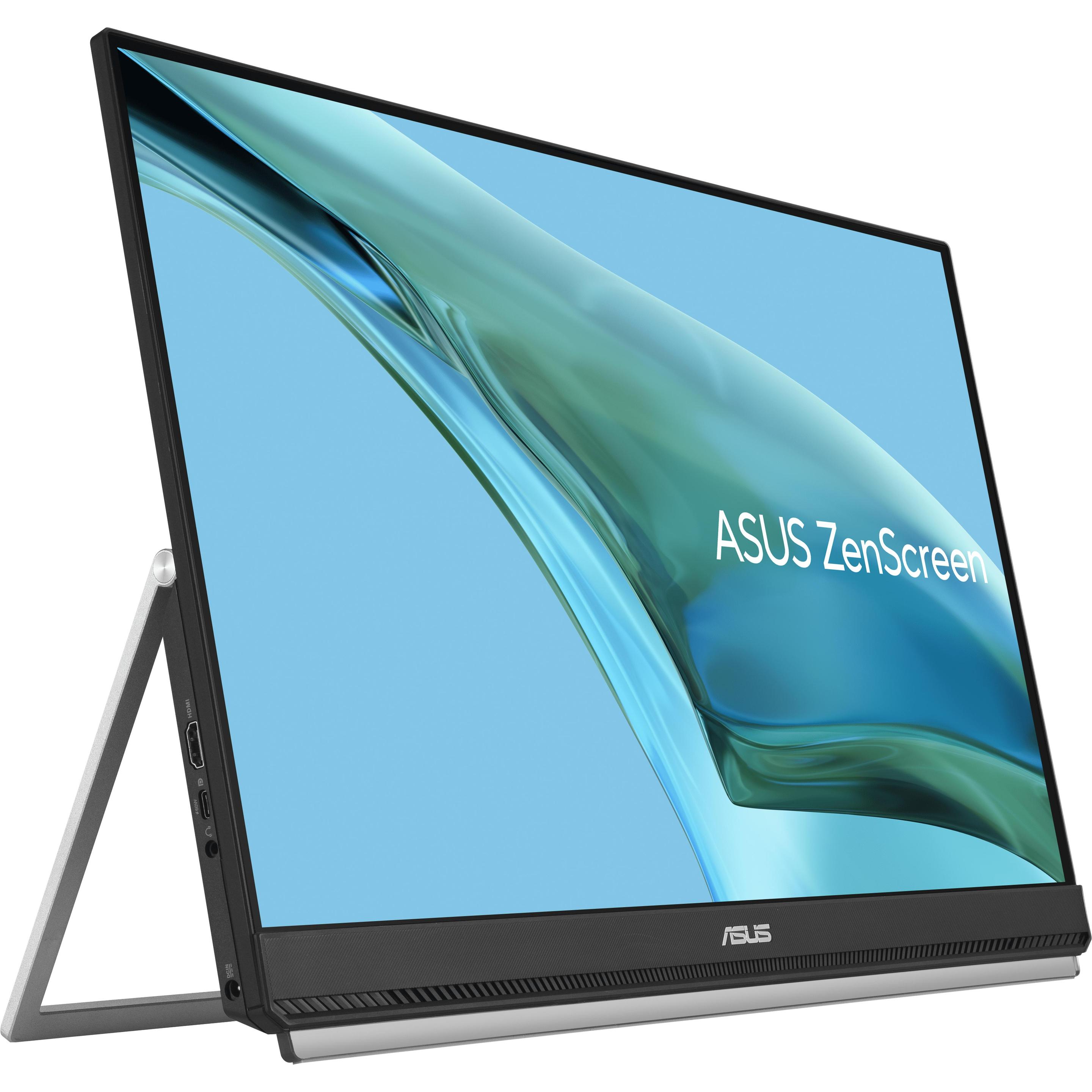 ASUS ZenScreen MB249C (1920 x 1080 Pixel, 23.80"), Monitor, Schwarz