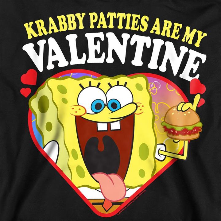 Produktbild Spongebob Squarepants Krabby Patties Are My Valentine Sweatshirt (M)