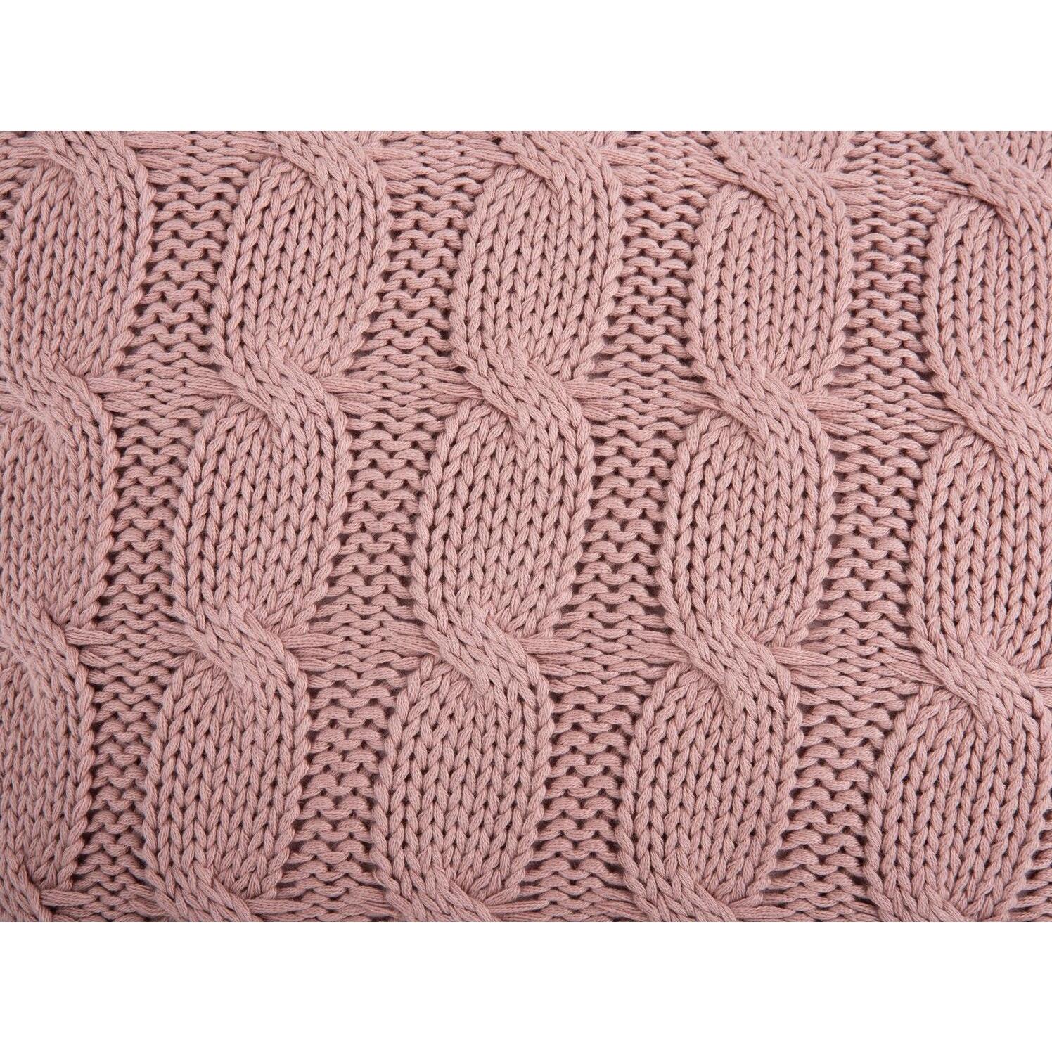 Thumbnail - present time, Decke, plaid gestrickte baumwolle cable (130 x 130 cm)