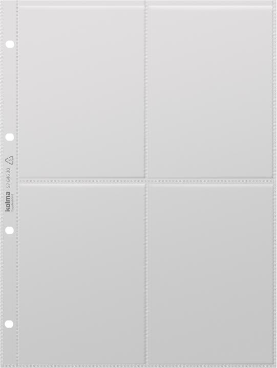 Kolma A4 4xA6 (10 x 15 cm) liscio e resistente (A6, 10 x)