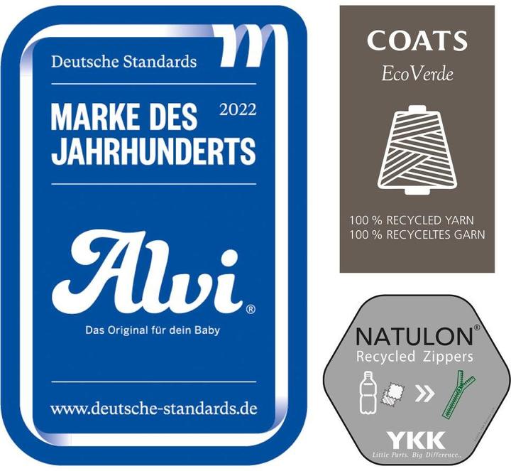 Produktbild Alvi Schlafsäcke Baby-Mäxchen Aussensack - Pretty - Gr. 68 (2.5 TOG, Ganzjahr)