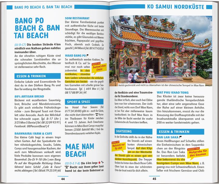 Produktbild MP Ko Samui, Ko Phangan (Deutsch, Wilfried Hahn, Mathias Peer, 2025)