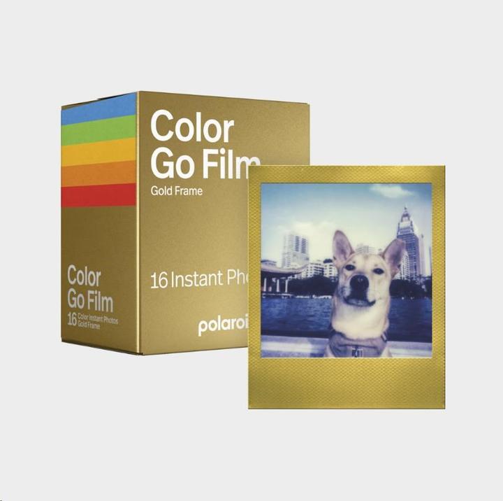 Immagine prodotto Polaroid Color film for Go - Gold Frame - Double Pack