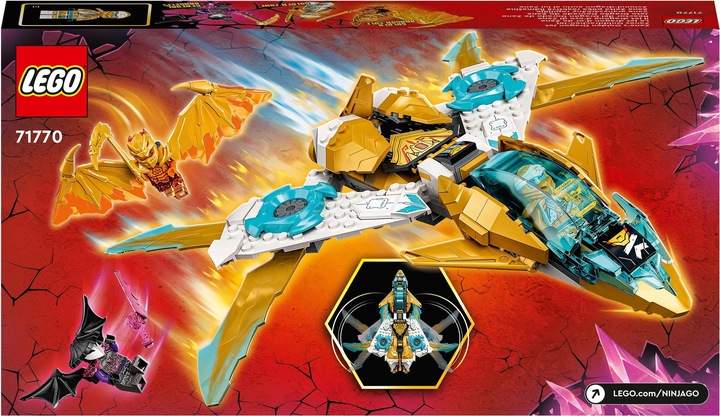 Produktbild LEGO Zanes Golddrachen-Jet (71770, LEGO Ninjago)