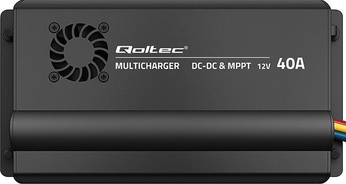 Produktbild Qoltec Ladegerät DC-DC 12V mit MPPT-Regelung 40A