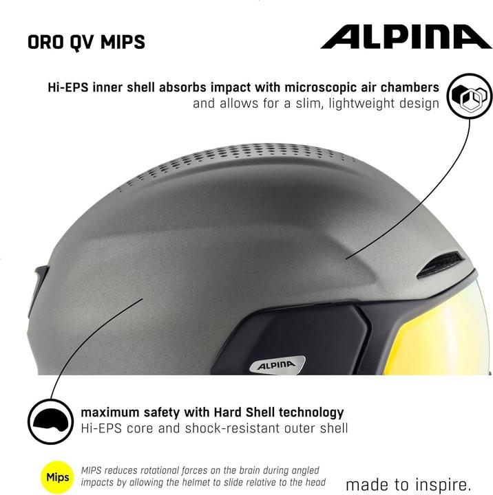 Produktbild Alpina Sports Oro QV Mips (51 - 55 cm, S)