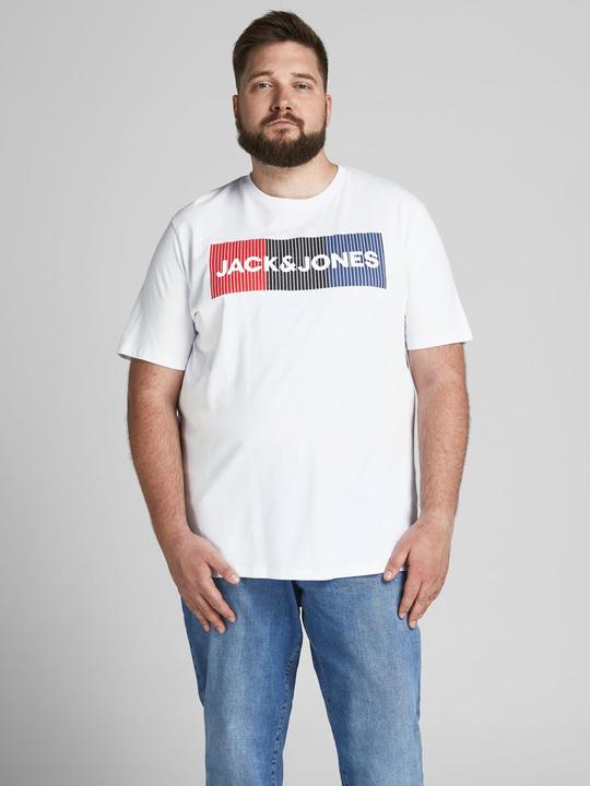 Actual product image Jack & Jones Logo print plus size t-shirt (3XL)