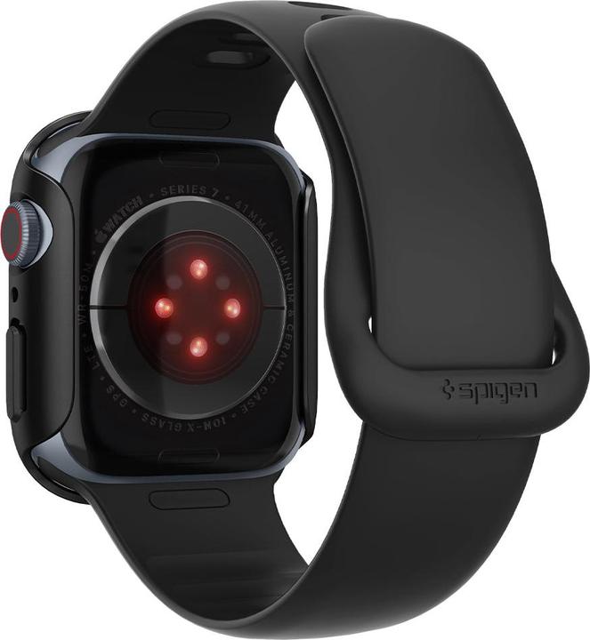 Productafbeelding Spigen Thin Fit hoesje voor Apple Watch 7 (41 mm) zwart