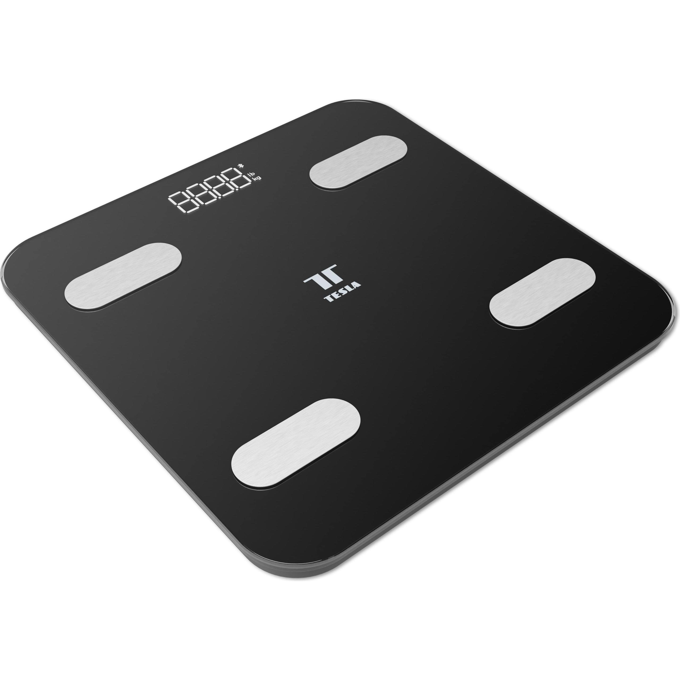 Thumbnail - Tesla, Personenwaage, Personenwaage Smart SC100, 180 kg, schwarz (180 kg)