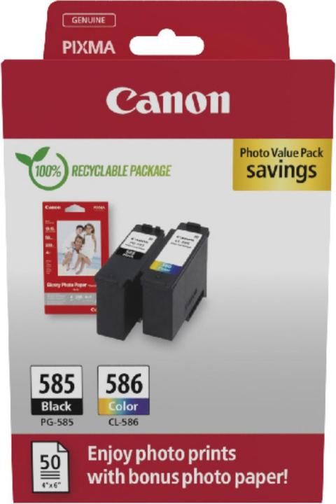 Immagine prodotto Canon PG-585 / CL-586 (FC, CO)