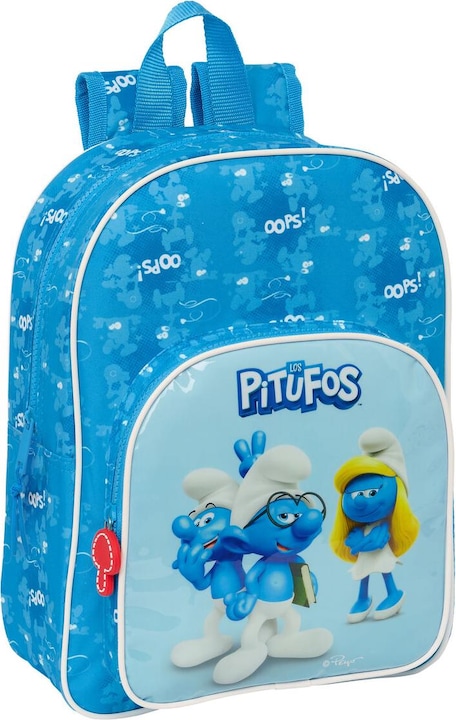 Produktbild The Smurfs Schulrucksack Los Pitufos Blau 26 x 34 x 11 cm