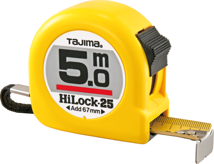 Produktbild Tajima roulette 5m x 25mm, yellow