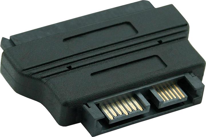 Actual product image InLine SATA adapter for 7+6 slimline to 7+15