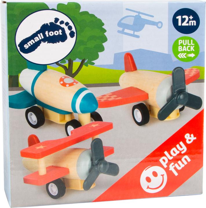 Actual product image small foot Pullback Flyer Set