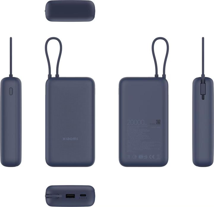 Immagine prodotto Xiaomi Power Bank (20000 mAh, 33 W, 74 Wh)