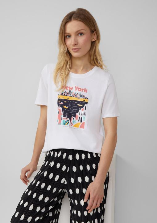 Actual product image S.Oliver T-Shirt T-Shirt mit Frontprint (42)