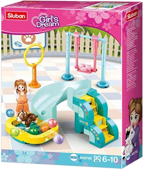 Actual product image Sluban SL07245 - Dog playground