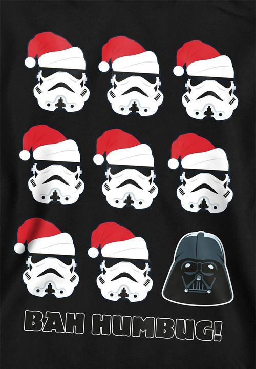 Produktbild Star Wars Bah Humbug Kapuzenpullover weihnachtliches Design (128)