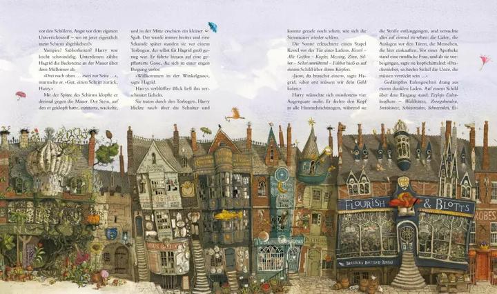 Image du produit Harry Potter et la pierre philosophale (édition illustrée en couleur) (Harry Potter 1) (Allemand, Jim Kay., J.K. Rowling, 2020)