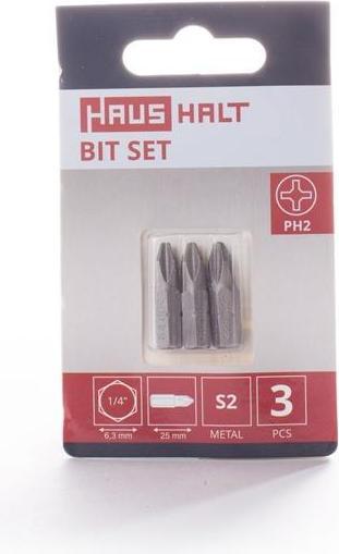 Produktbild Haushalt SCREWDRIVER BIT PH2X25MM 3PCS (Kreuz sonstige)