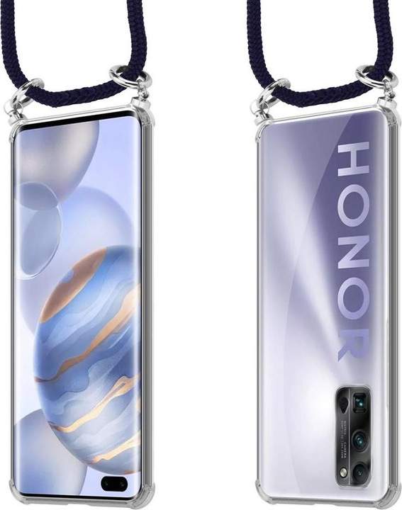Produktbild Cadorabo TPU Handy Kette SILBER Cover