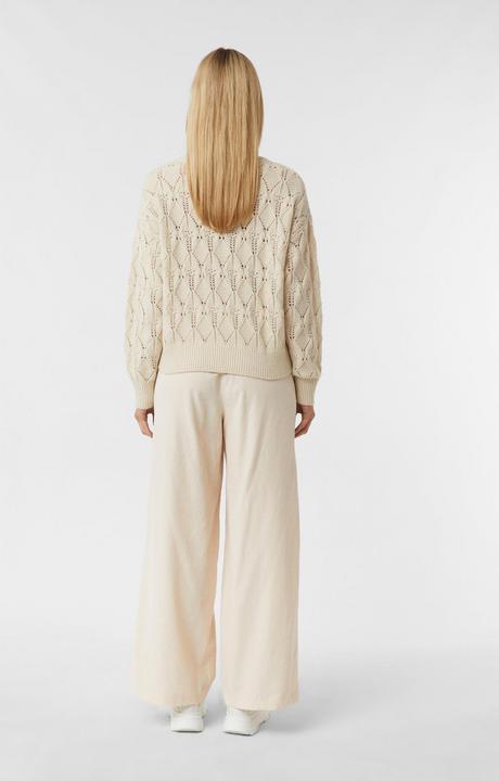 Image du produit Comma Strickpullover Weicher Strickpullover mit Ajourmuster (S)