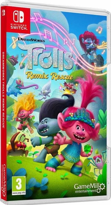 Actual product image GameMill Entertainment DreamWorks Trolls Remix Rescue (Switch, Switch Lite, Switch OLED, EN)