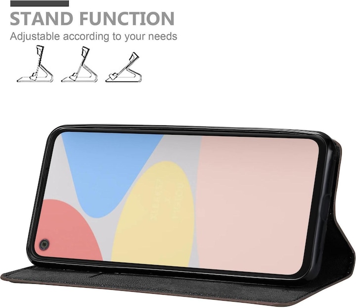 Actual product image Cadorabo Book Invisible Magnet Cover (Google Pixel 4a)
