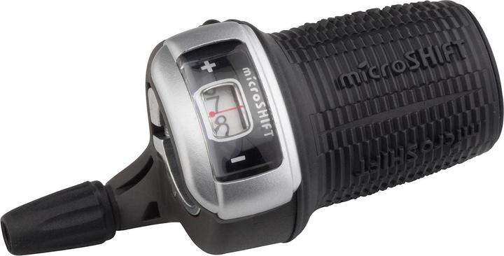 Produktbild Micro Shift Microshift Machift, Law, 9. -Recht, kompatibel mit Shimano, Twist Shifter, Optical Getriebeverhältni