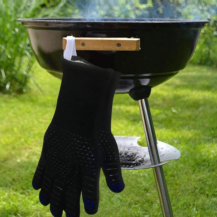 Immagine prodotto Werkstein Hitzebeständige BBQ Grillhandschuhe (Fibre aramidiche, silicone termoresistente)