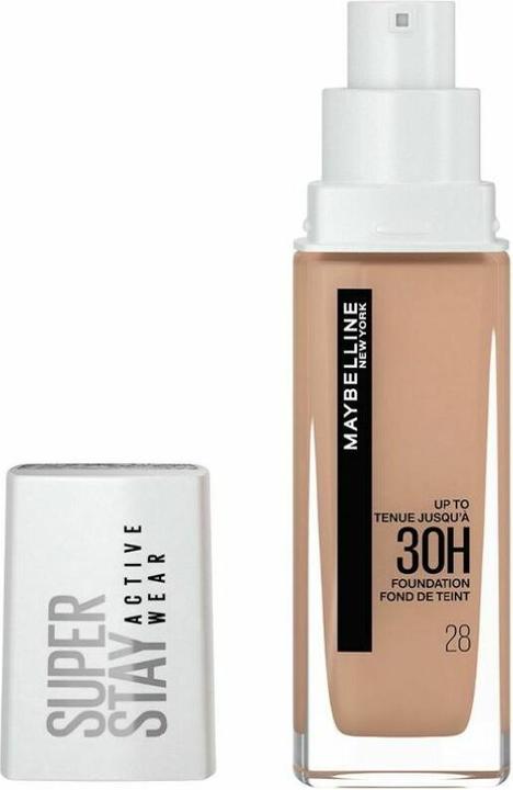 Actual product image Maybelline New York Superstay Active Wear Foundation - 28 Soft Beige (28 Soft beige)