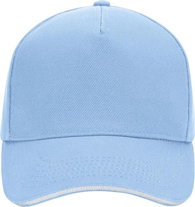 Actual product image Beechfield Ultimate 5 Panel Sandwich Peak Baseball Cap