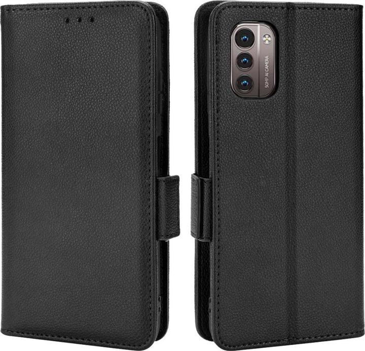 Produktbild Cover-Discount Nokia G11 / G21 - Stand Flip Case Hülle schwarz (Nokia G21)