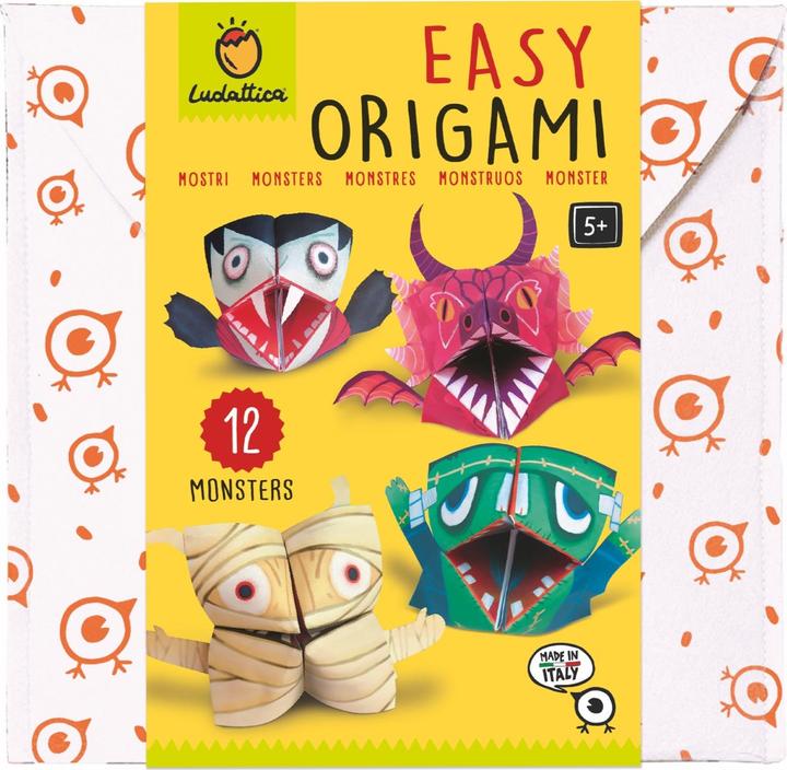 Actual product image Ludattica Easy Origami - Monster
