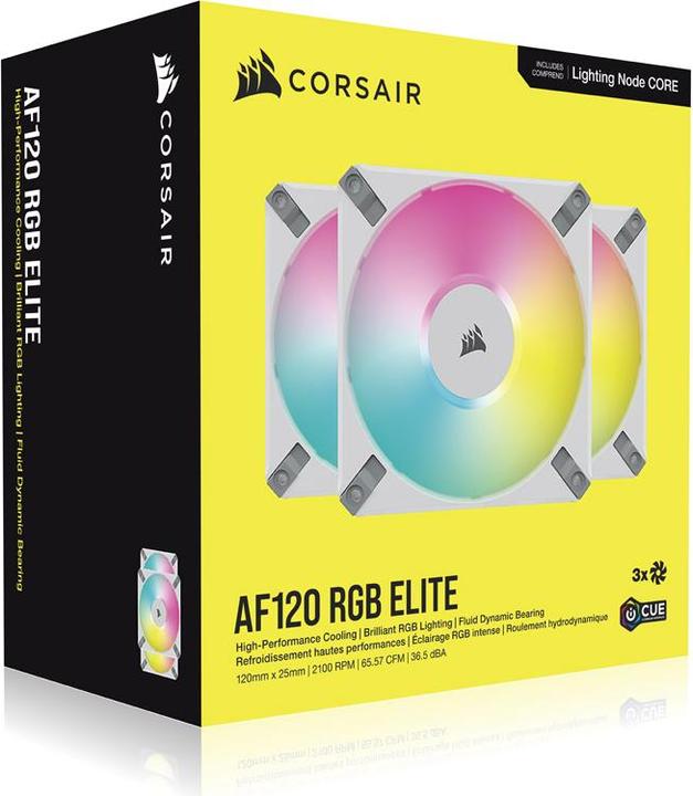 Immagine prodotto Corsair AF120 RGB Elite (120 mm, 3 x)