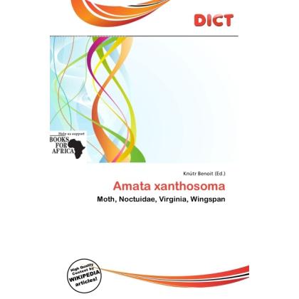 Amata xanthosoma, Fachbücher von Knútr Benoit